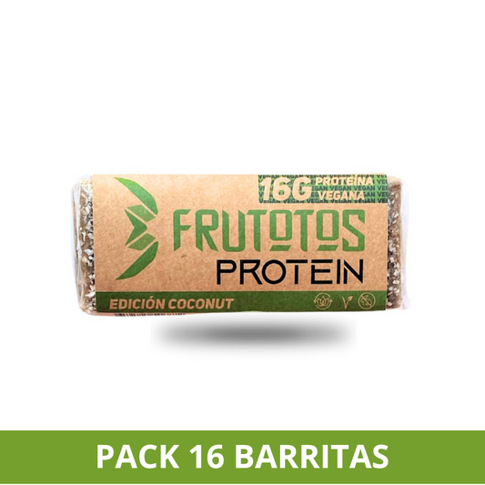 Barra de proteína CocoNut Frutotos 16 unidades 1,4 Kg