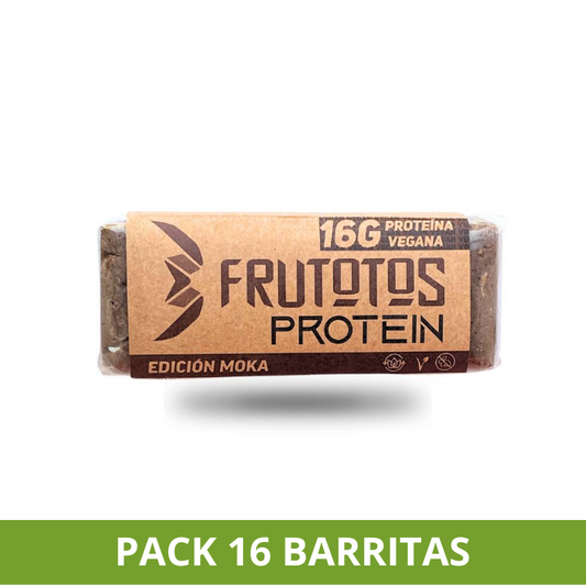 Barra de proteína Moka Frutotos 16 unidades 1,4 Kg