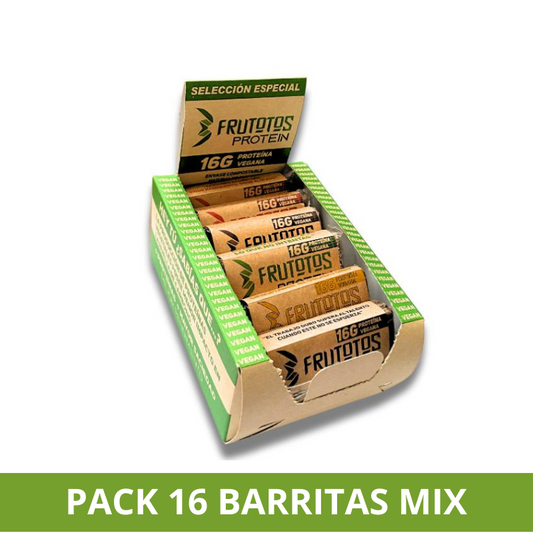 Barra de proteína Mix Frutotos 16 unidades 1,4 Kg